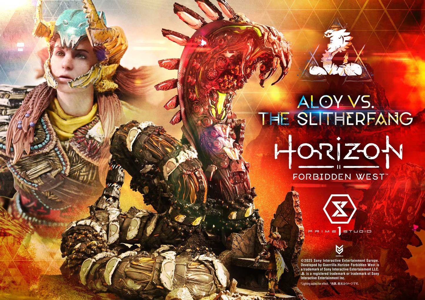 UDMHFW-01S Aloy vs. Slithergfang (Horizon Forbidden West) Non-scale Statue