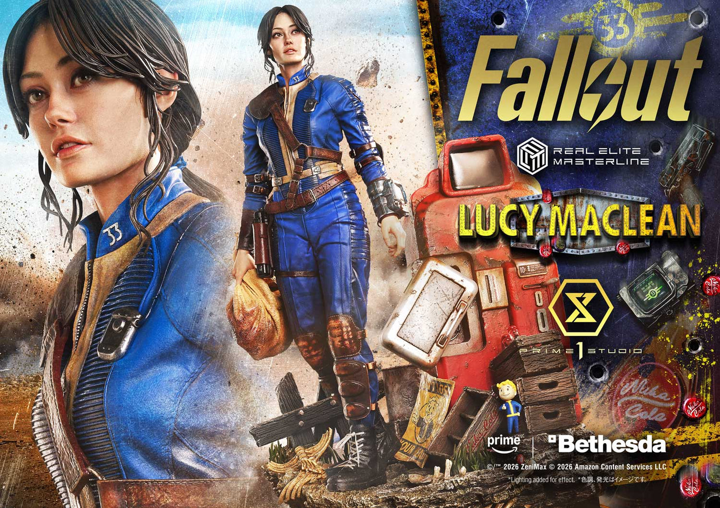 REMFO-02S Prime 1 Studio Lucy Maclean (Fallout) 1/4 Scale Statue
