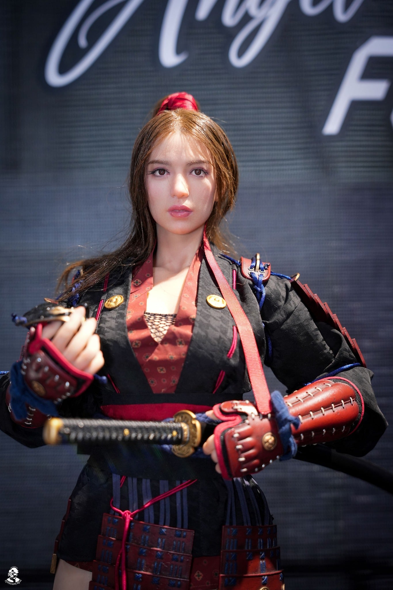 Infinity Studio Angel Force - Sakuya (Black Version) (Full Silicone Action Figure) 1/3 Scale Statue (Advance Pre-order)