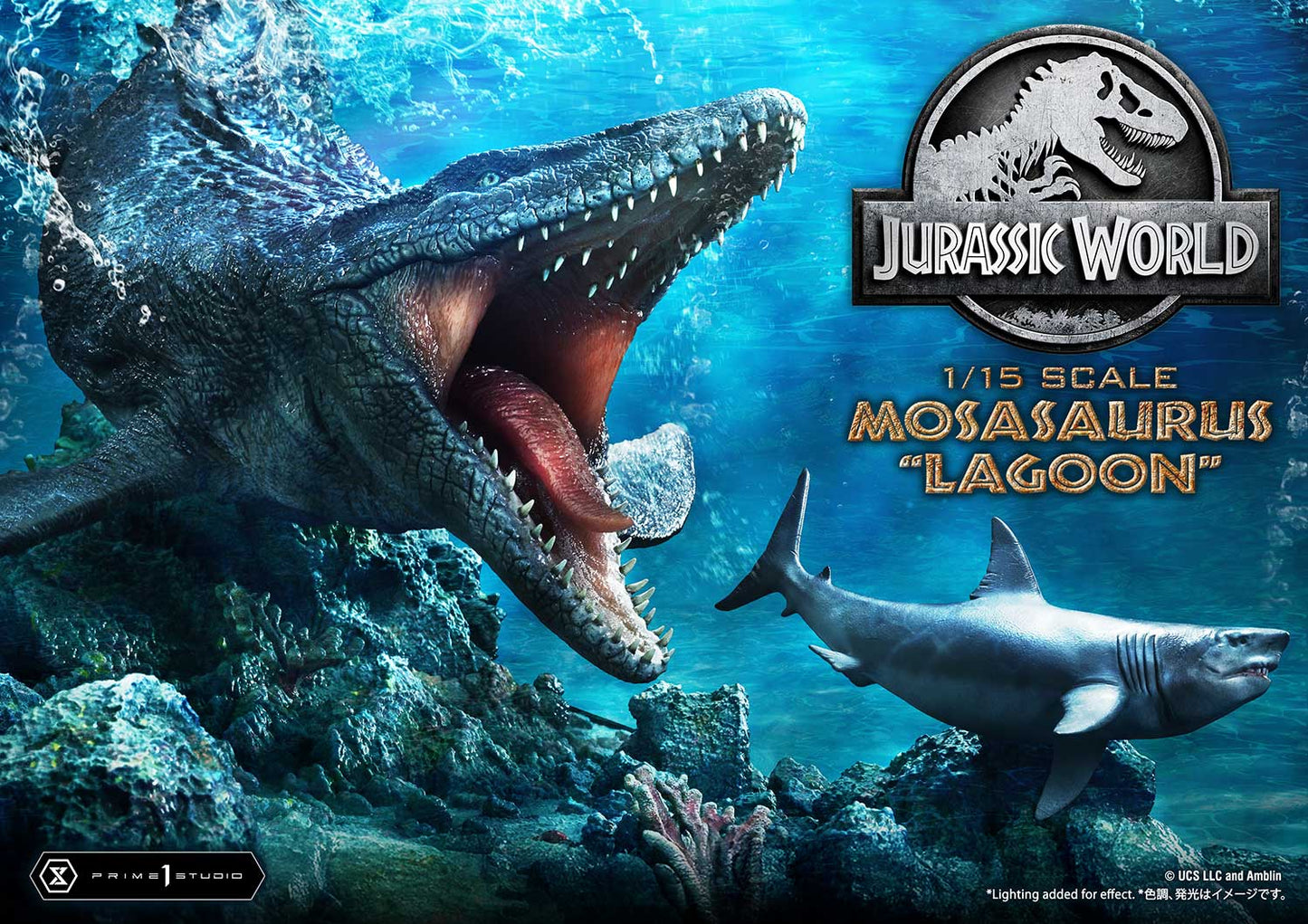 LMCJWF-04S Prime 1 Studio Mosasaurus (Jurassic World) (Bonus Version) 1/15 Scale Statue