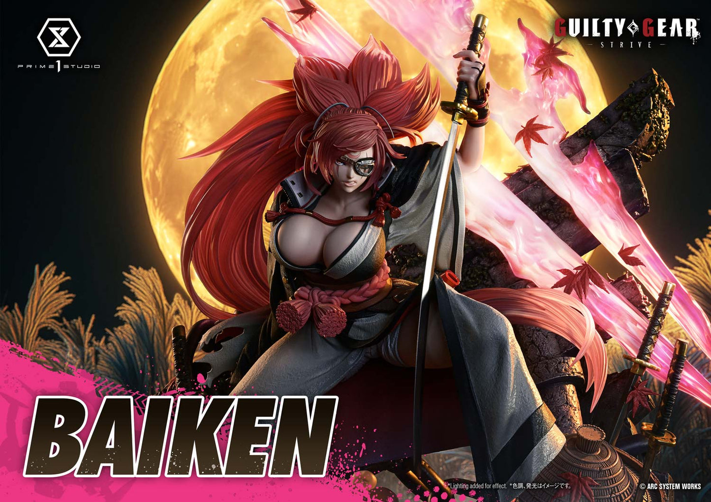 UPMGG-03S Prime 1 Studio Baiken (Guilty Gear - Strive) (Bonus Version) 1/4 Scale Statue