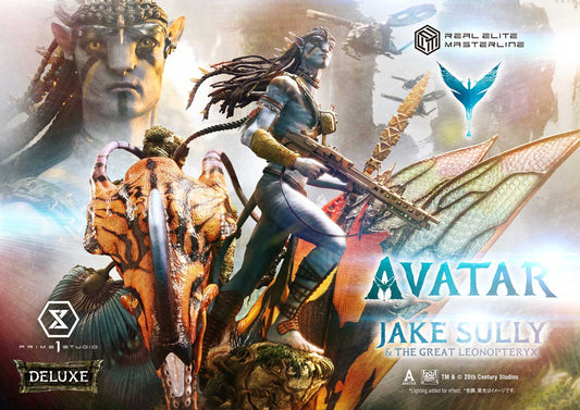 REMAVTR-01DXS Prime 1 Studio Jake Sully & The Great Leonopteryx (Avatar) (Deluxe Bonus Version) 1/4 Scale Statue