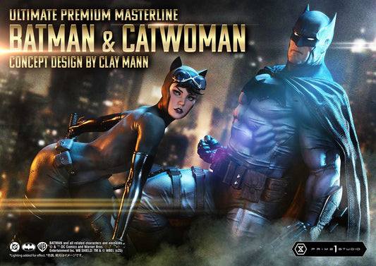 UPMDC-12S Prime 1 Studio Batman & Catwoman (Concept by CLAY MANN) (Bonus Version) 1/4 Statue