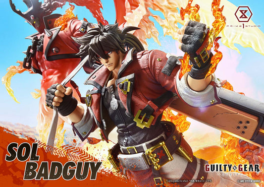 UPMGG-03S Prime 1 Studio Sol Badguy (Guilty Gear - Strive) (Bonus Version) 1/4 Scale Statue